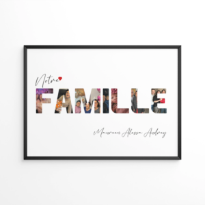 Affiche Notre famille