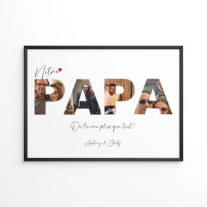 Affiche Notre papa