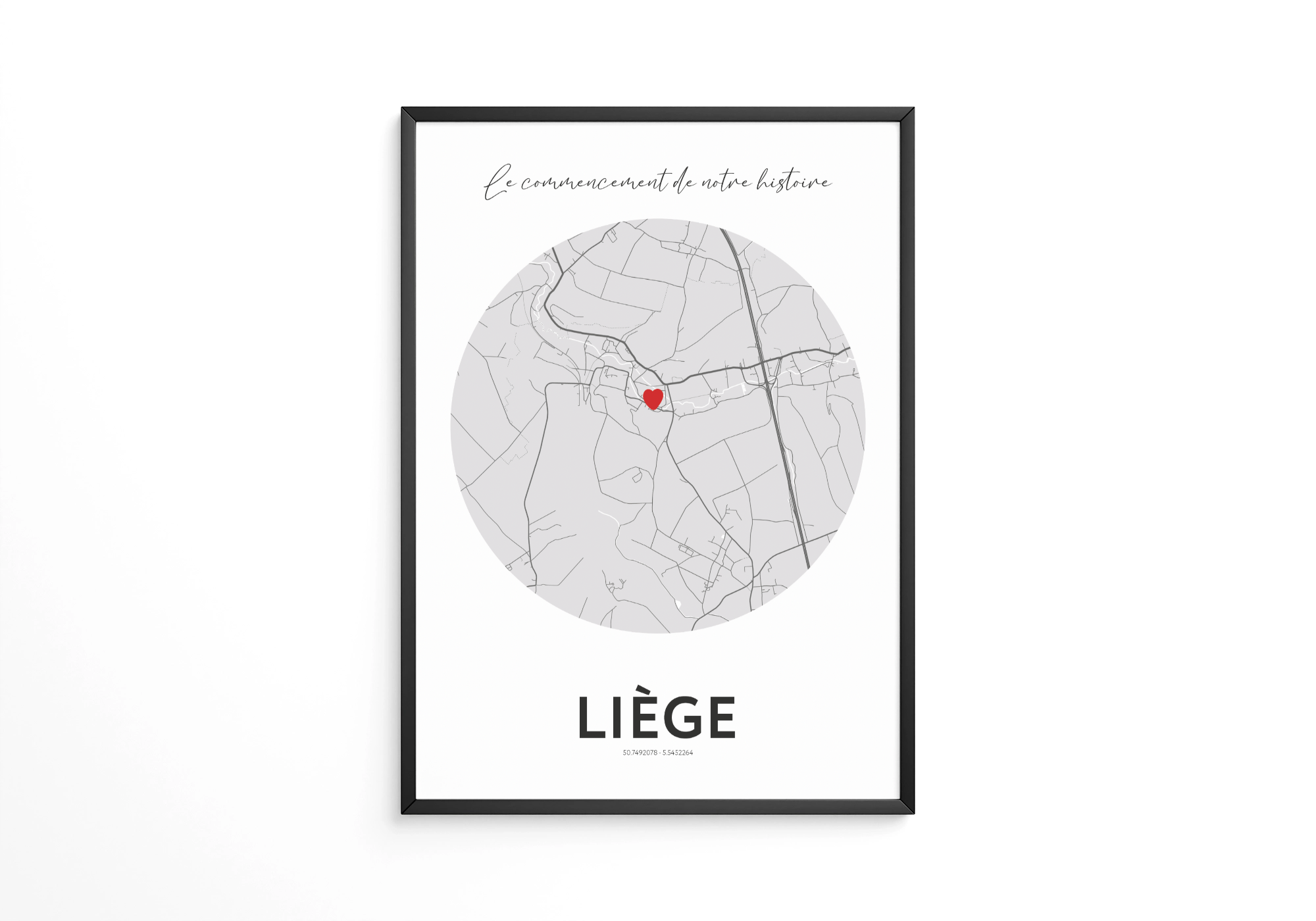 Affiche Notre rencontre