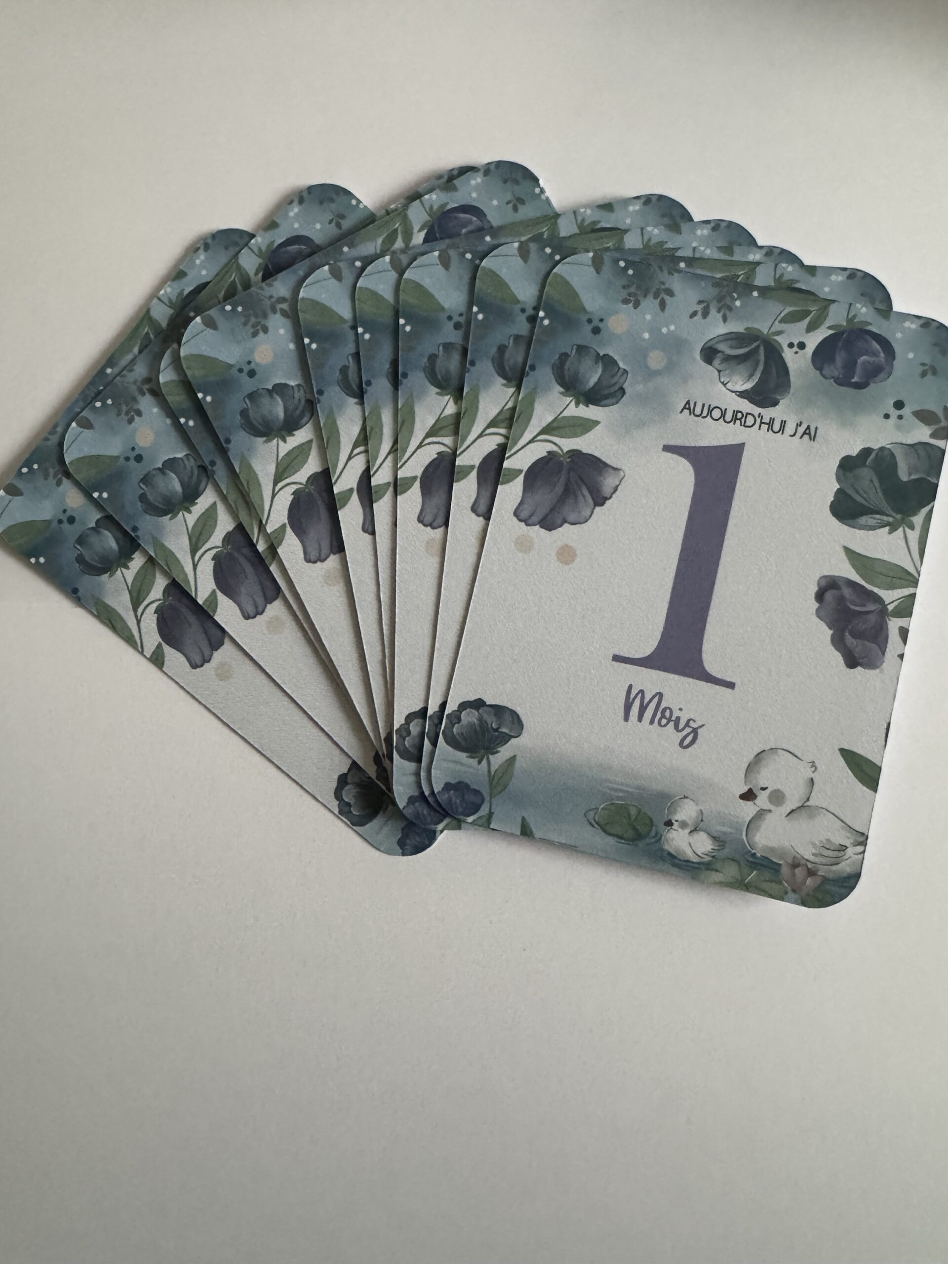 Carte étape naissance