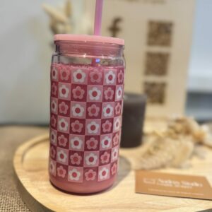 Mug Snow Globe Flower